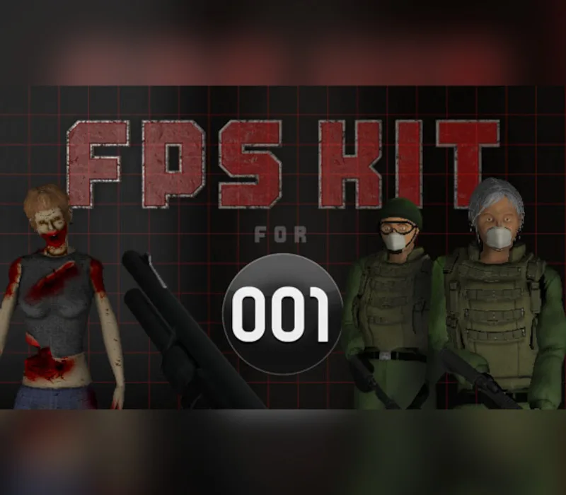 001 Game Creator - 3D FPS / Survival Horror Kit Steam CD Key