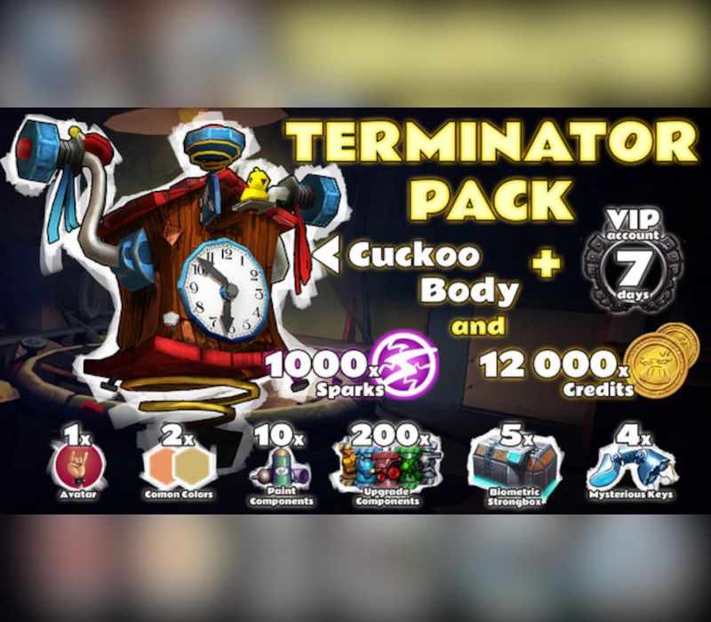 Guns and Robots - Terminator Pack DLC PC Steam CD Key