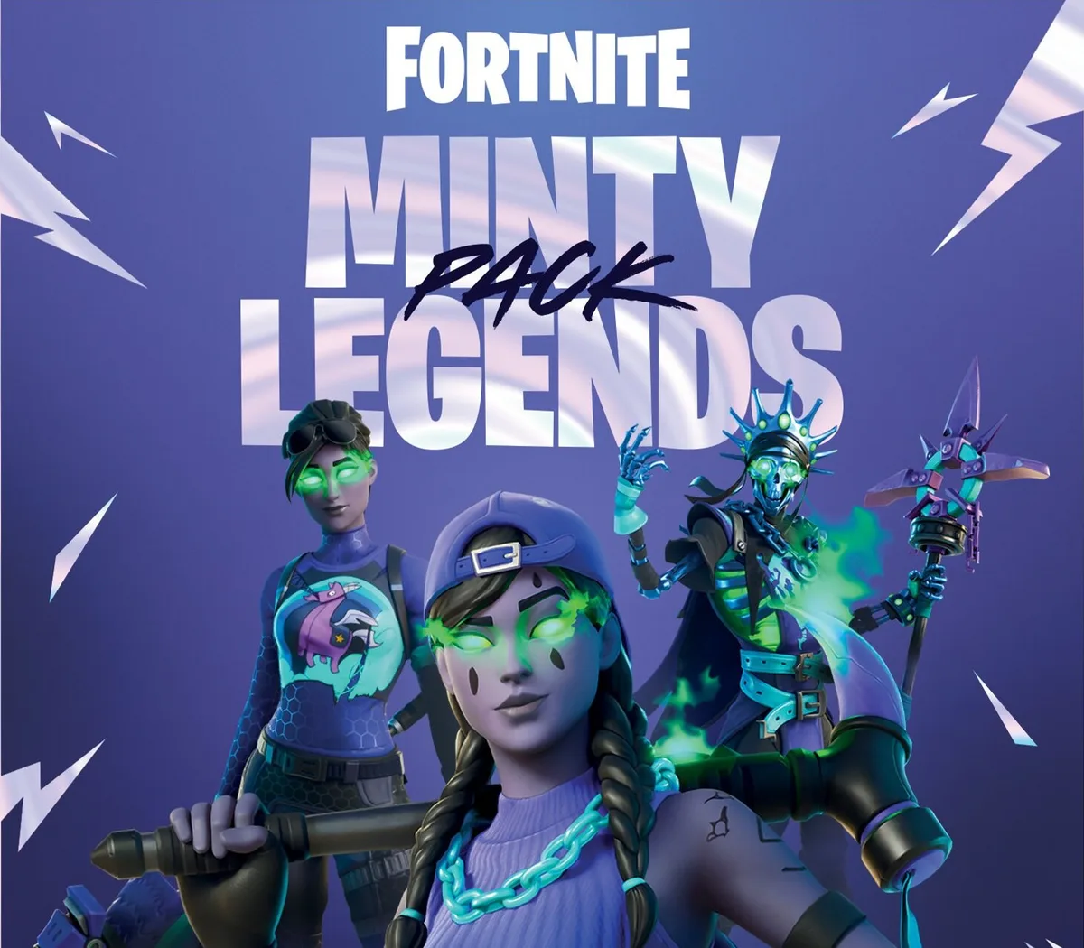 Fortnite - Minty Legends Pack DLC EN Language Only EU XBOX One / Xbox Series X|S CD Key
