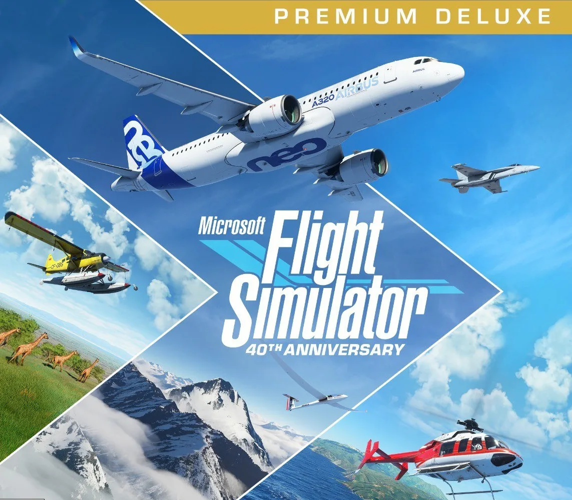 Microsoft Flight Simulator 40th Anniversary Premium Deluxe Edition Steam Altergift