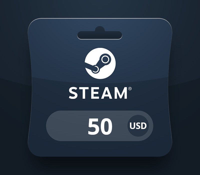 Steam Wallet USD 50 Gift Card US