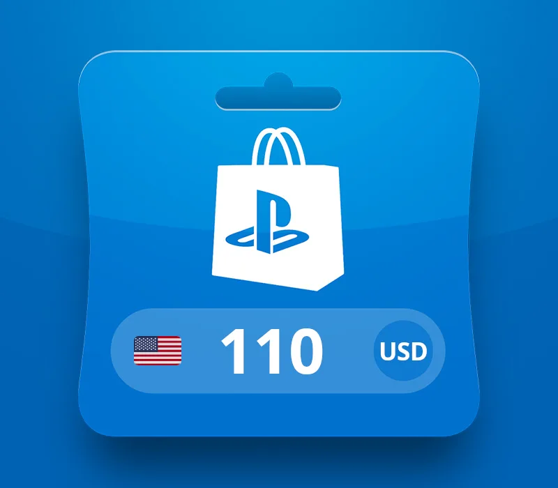 PlayStation Network Card USD 110 Gift Card US