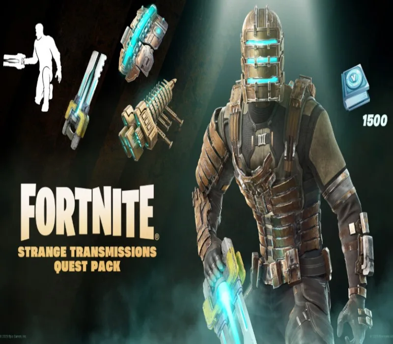 Fortnite - Strange Transmissions Quest Pack + 1,500 V-Bucks Challenge DLC US XBOX One / Xbox Series X|S CD Key