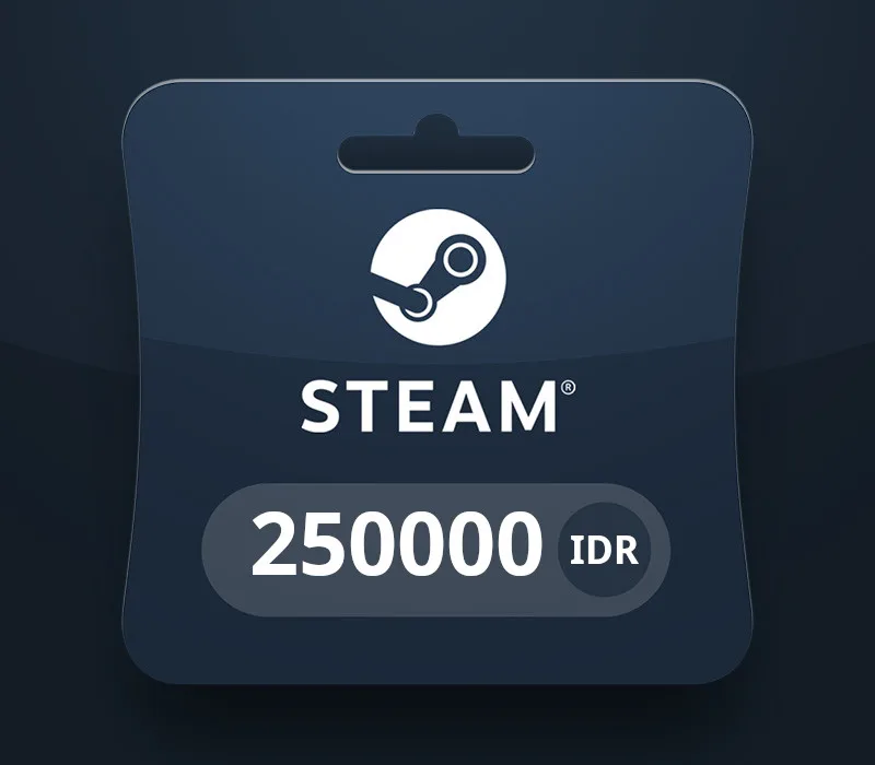 Steam Wallet IDR 250000 Gift Card ID
