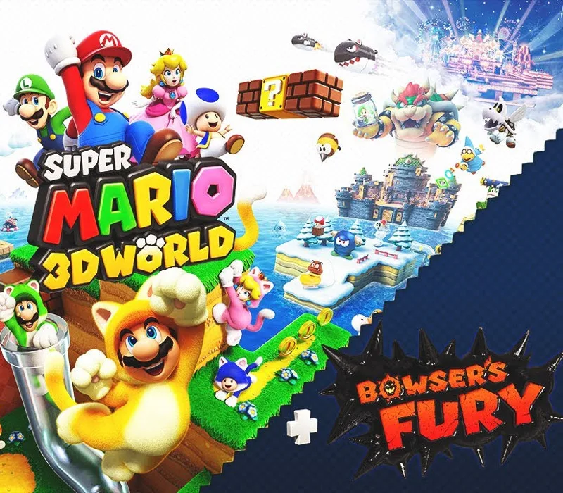 Super Mario 3D World + Bowser's Fury JP Nintendo Switch CD Key