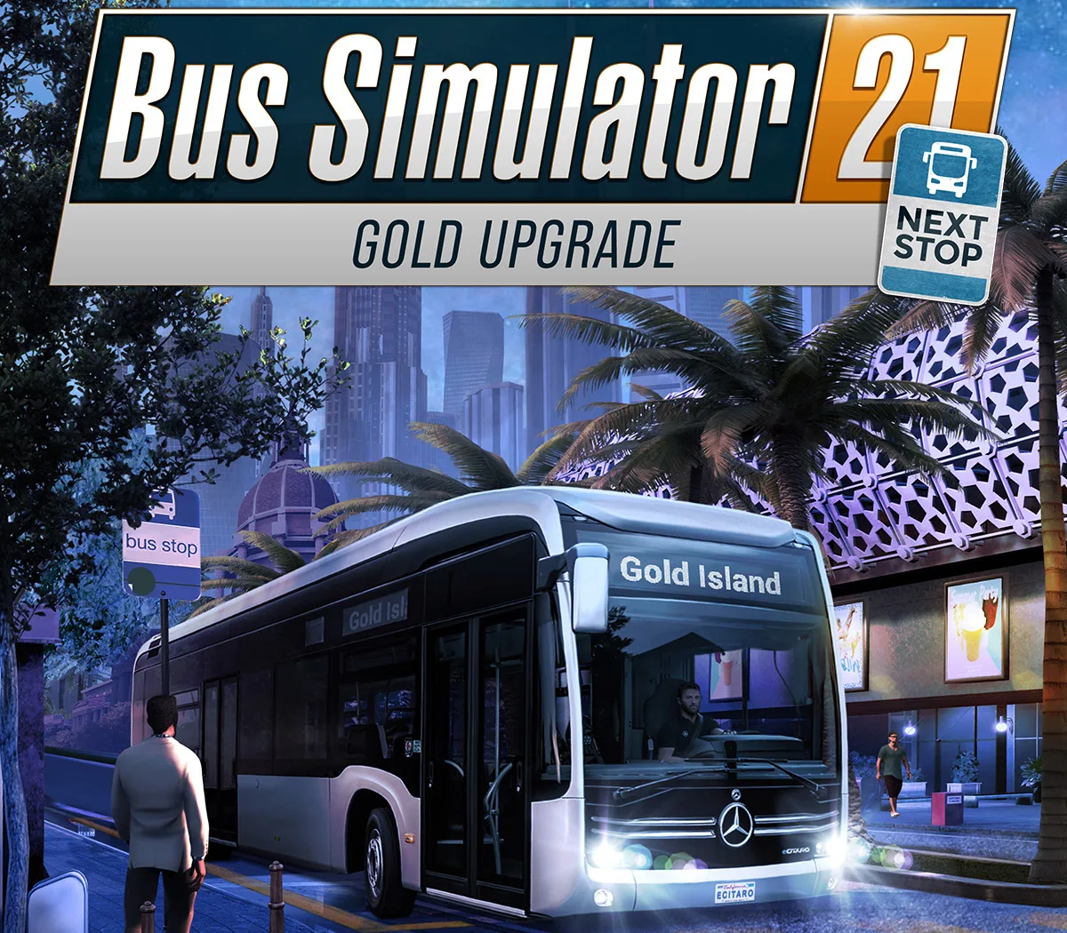 Bus Simulator 21 Next Stop – Gold Upgrade CN/EN/DE Languages Only DLC PC Steam CD Key