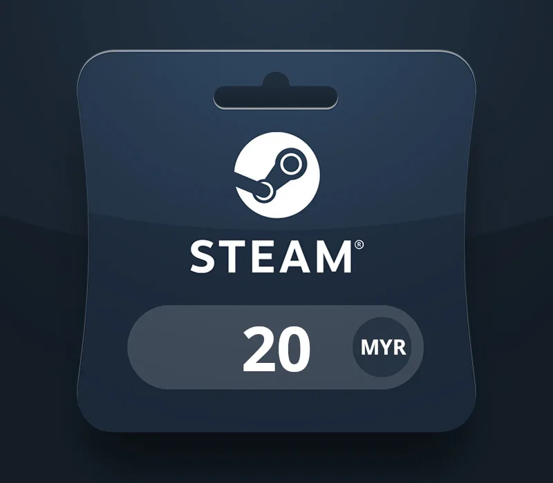 Steam Wallet MYR 20 Gift Card MY