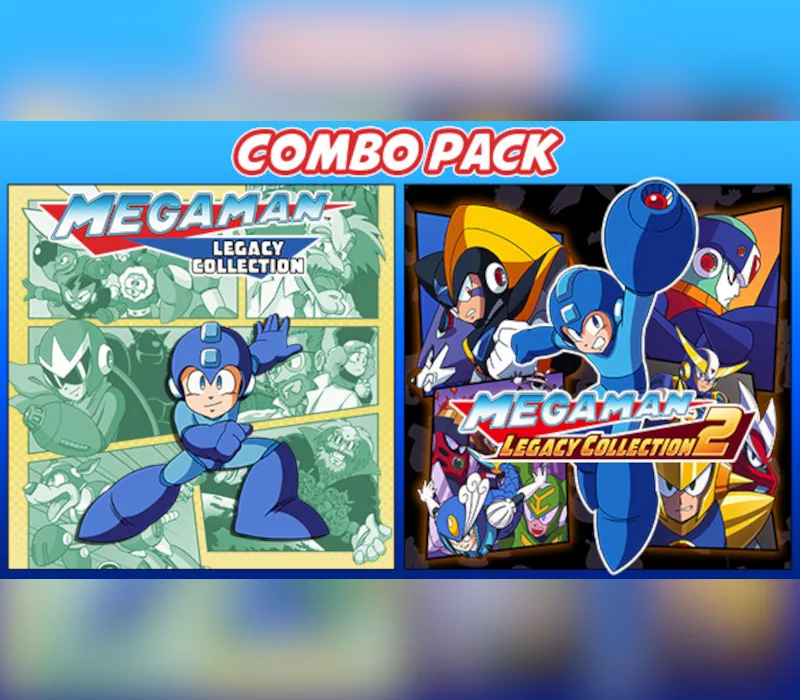 Mega Man Legacy Collection 1+2 Combo Pack EU XBOX One / Xbox Series X|S CD Key