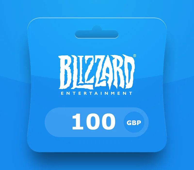 Blizzard GBP 100 Battle.net Gift Card UK