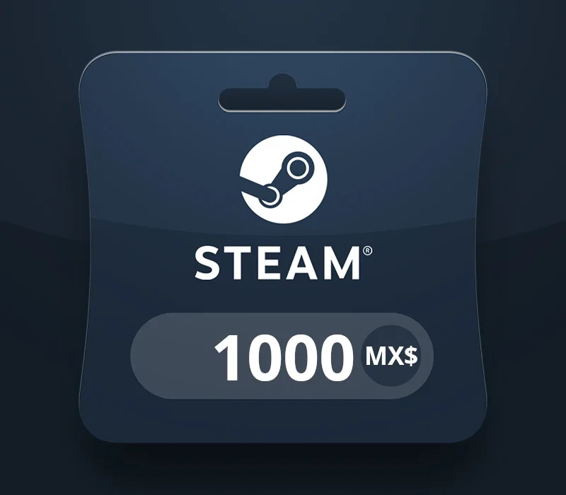 Steam Wallet MXN 1000 Gift Card