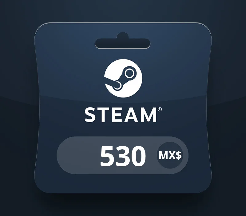 Steam Wallet MXN 530 Gift Card