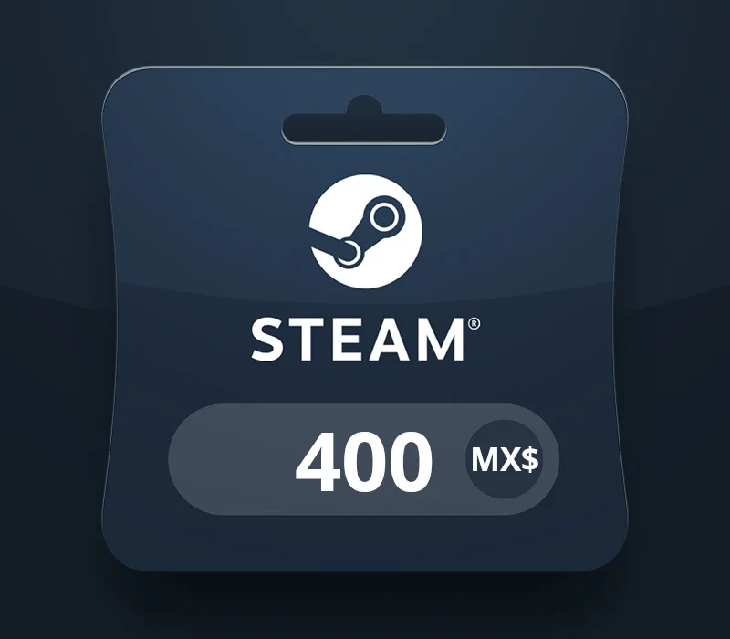 Steam Wallet MXN 400 Gift Card