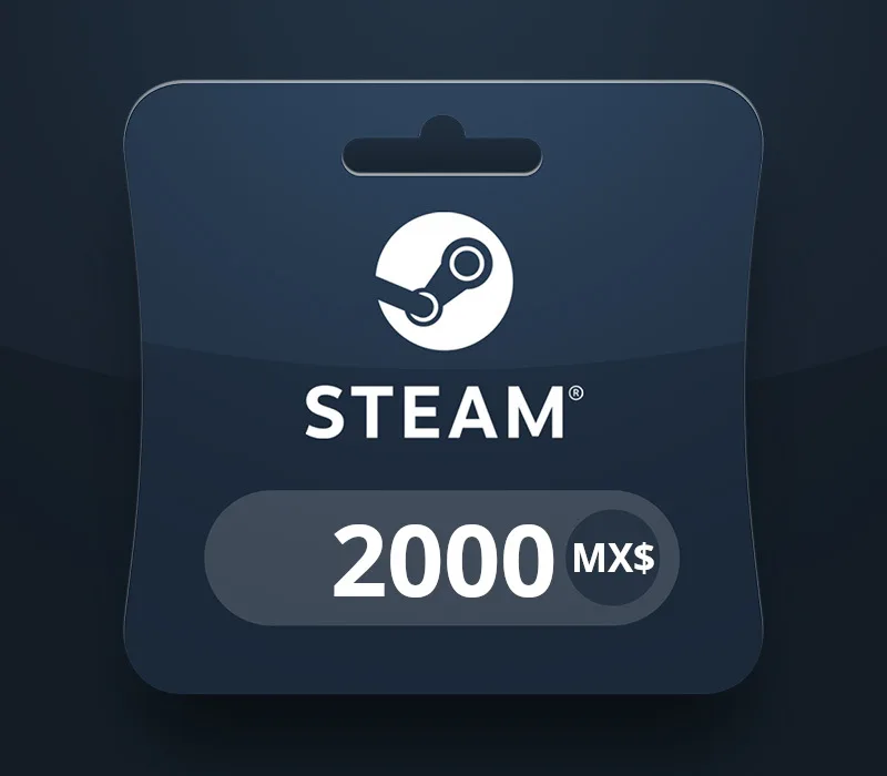 Steam Wallet MXN 2000 Gift Card