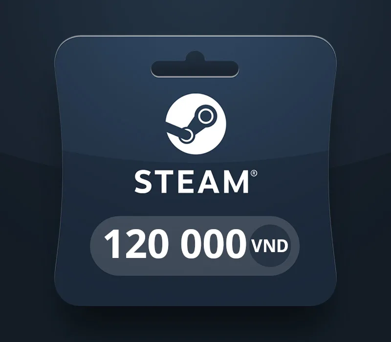 Steam Wallet VND 120 000 Gift Card