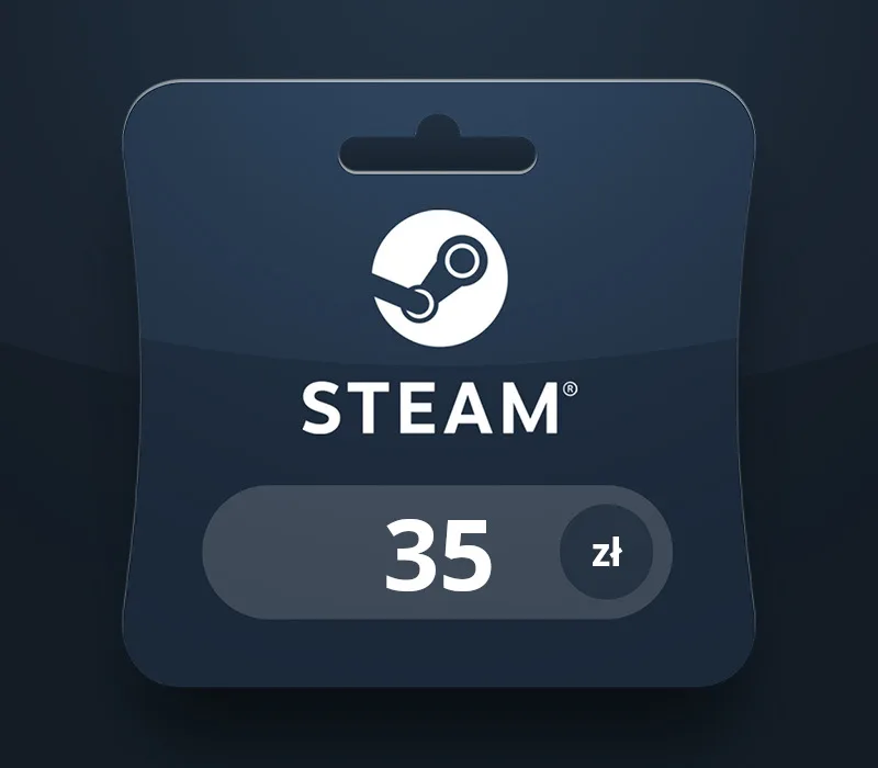 Steam Wallet PLN 35 Gift Card