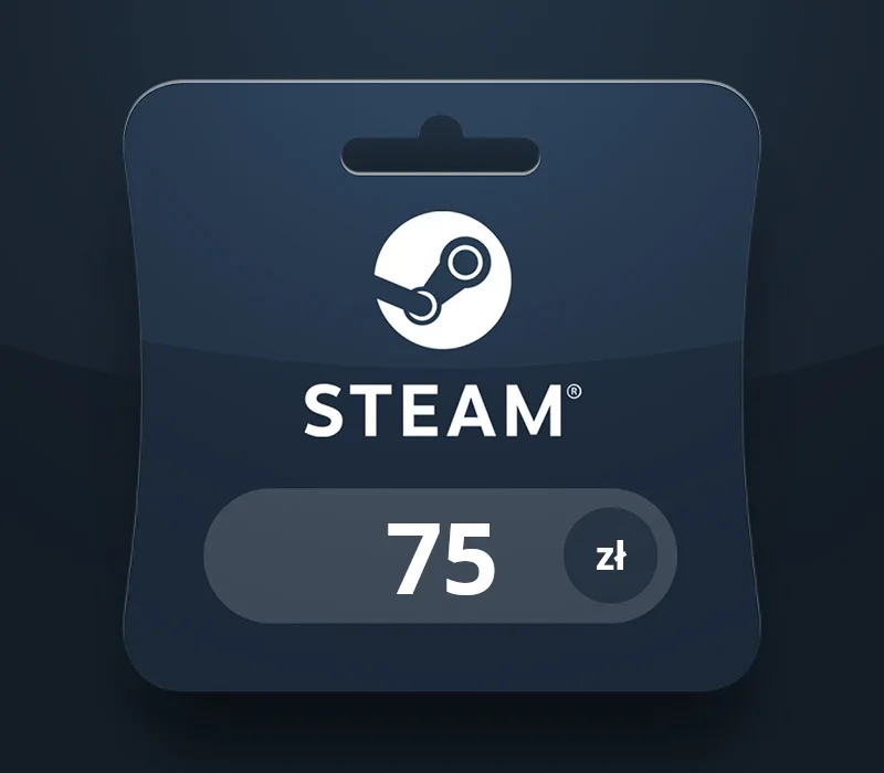 Steam Wallet PLN 75 Gift Card