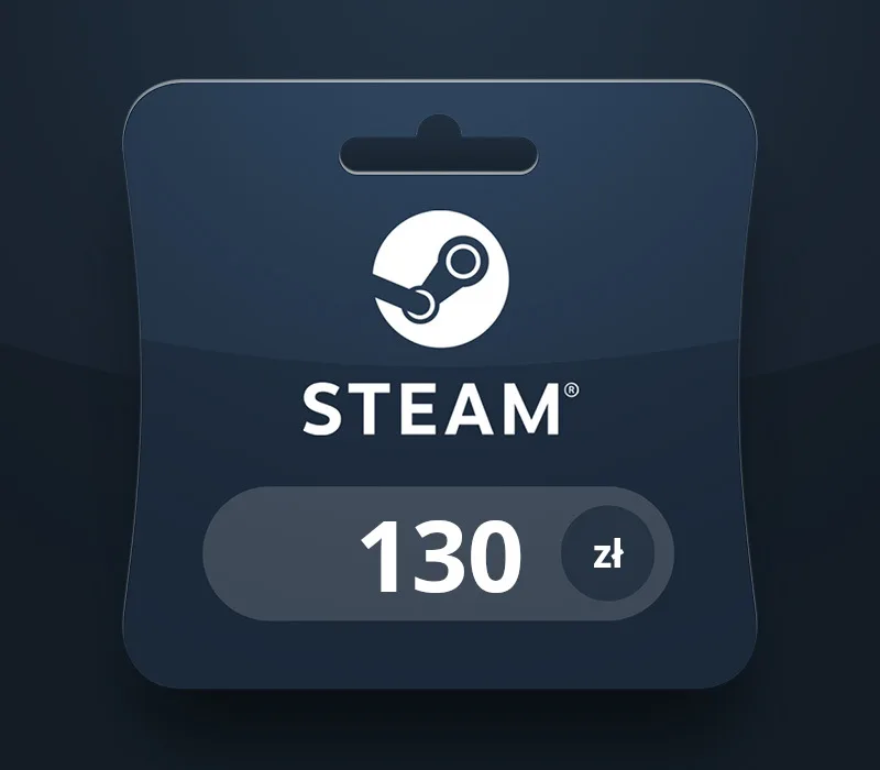 Steam Wallet PLN 130 Gift Card