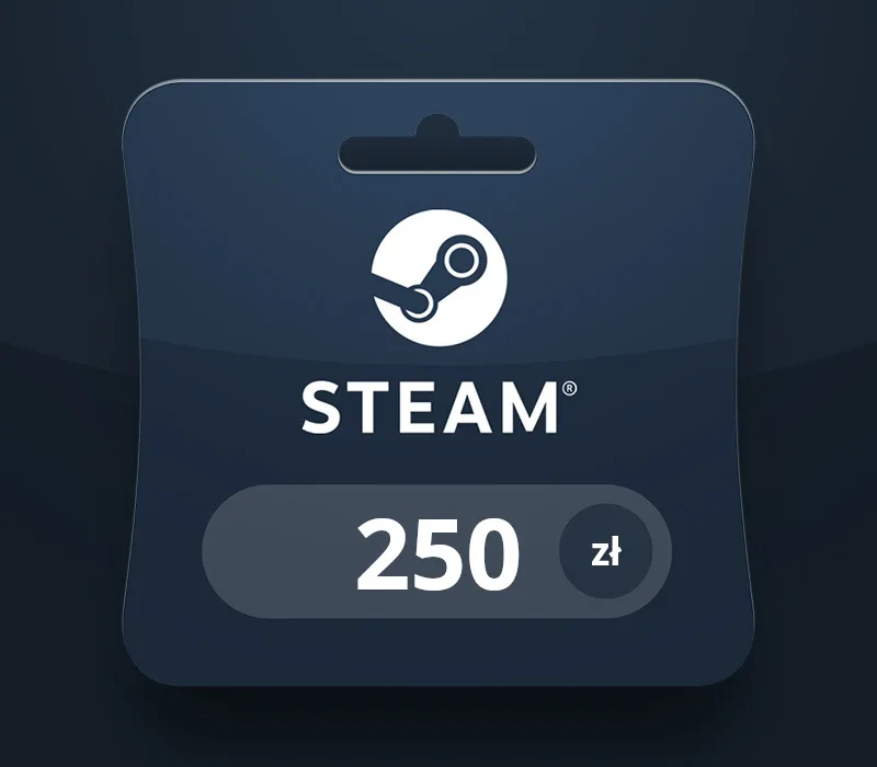 Steam Wallet PLN 250 Gift Card