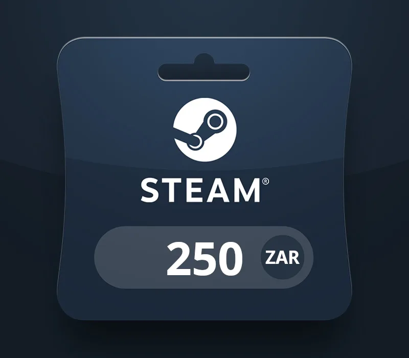 Steam Wallet ZAR 250 Gift Card ZA