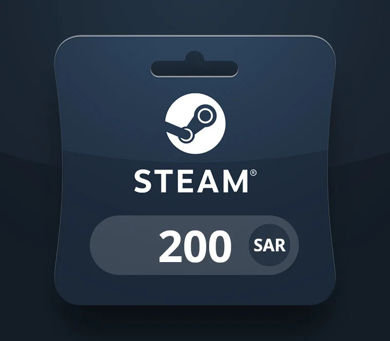 Steam Wallet SAR 200 Gift Card