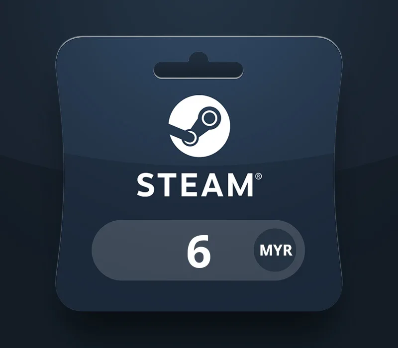 Steam Wallet MYR 6 Gift Card
