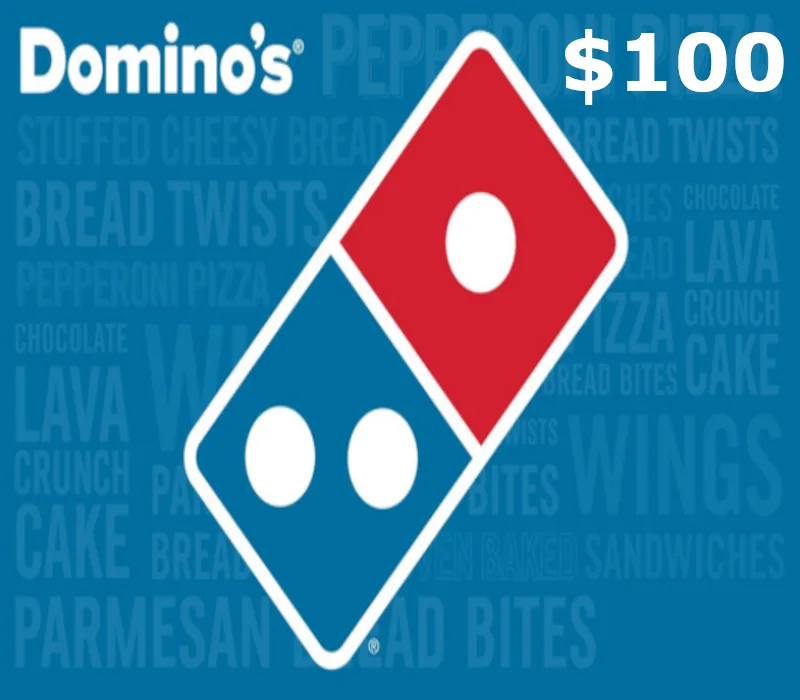 Domino's Pizza $100 Gift Card US