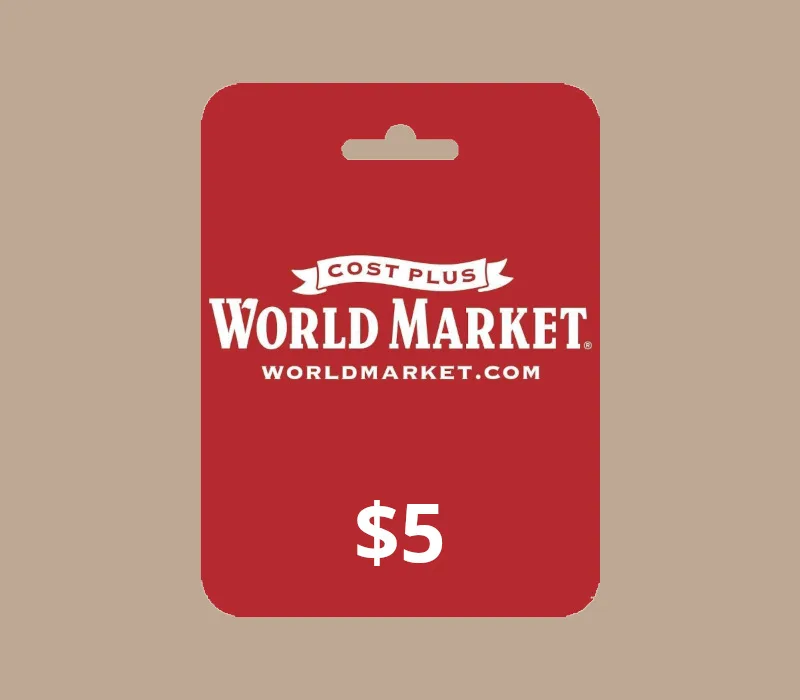 Cost Plus World Market USD 5 Gift Card US