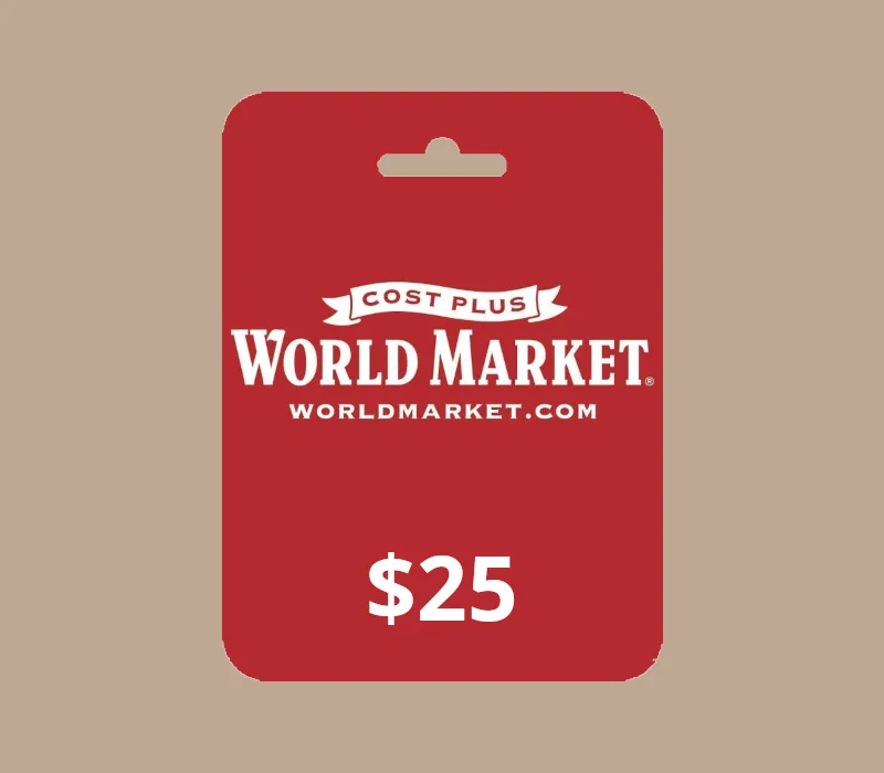 Cost Plus World Market USD 25 Gift Card US