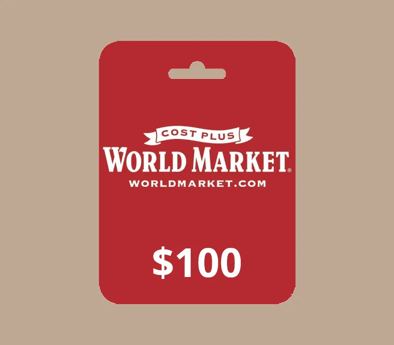 Cost Plus World Market USD 100 Gift Card US