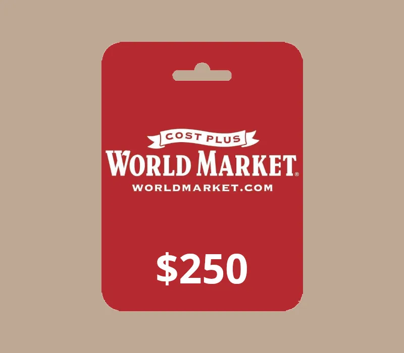 Cost Plus World Market USD 250 Gift Card US