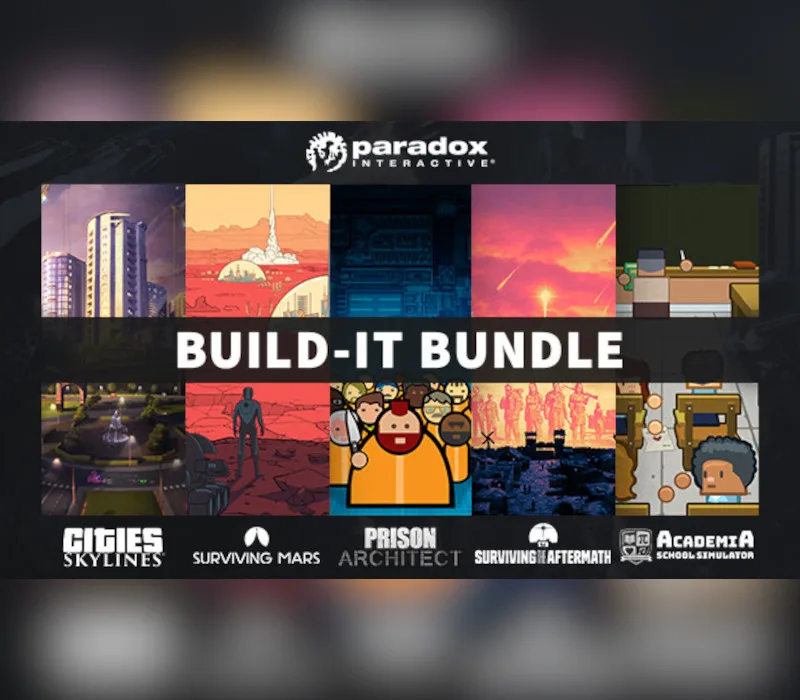 Paradox Build It Bundle 2023 Steam CD Key