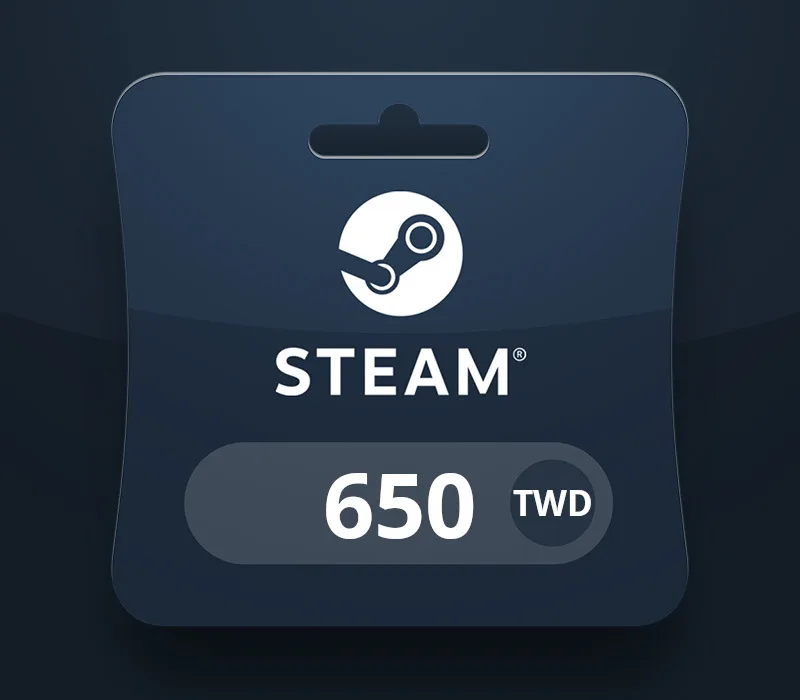 Steam Wallet TWD 650 Gift Card