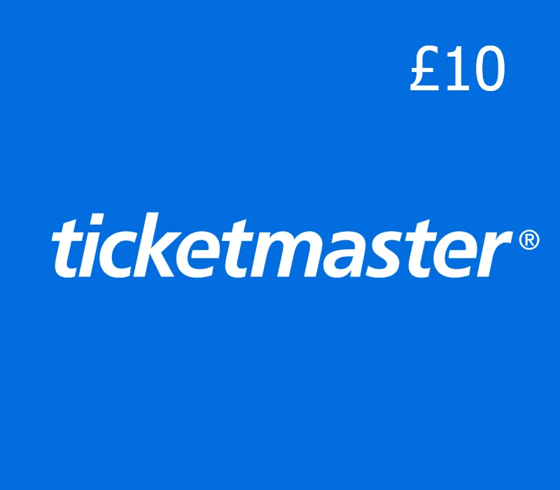 Ticketmaster £10 Gift Card UK