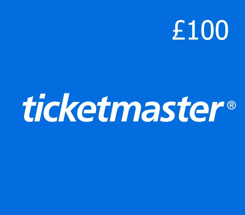 Ticketmaster £100 Gift Card UK