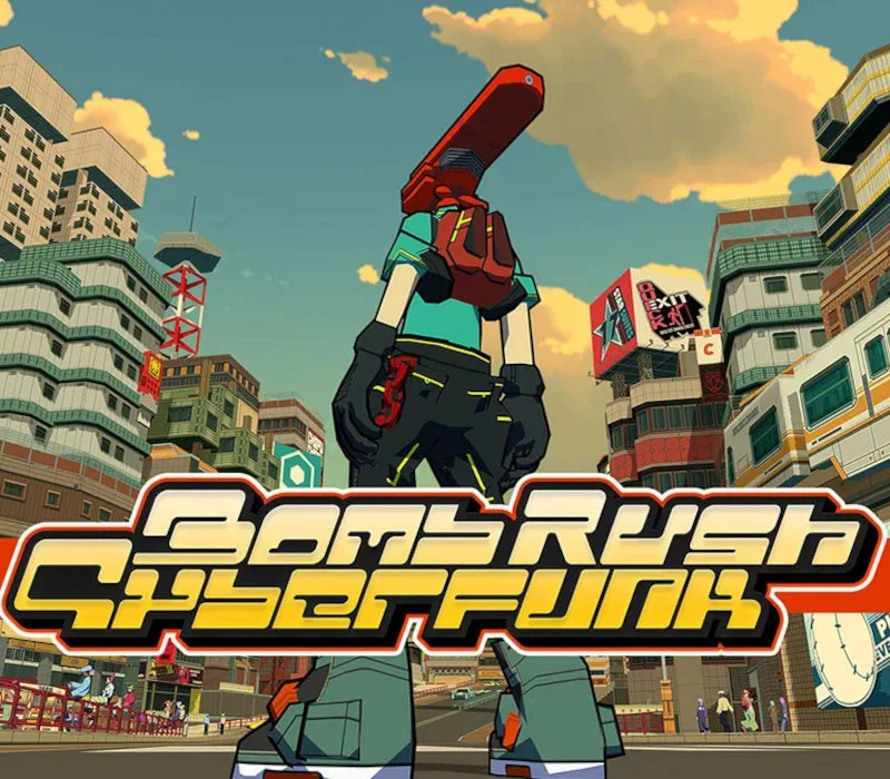 Bomb Rush Cyberfunk PC Steam CD Key