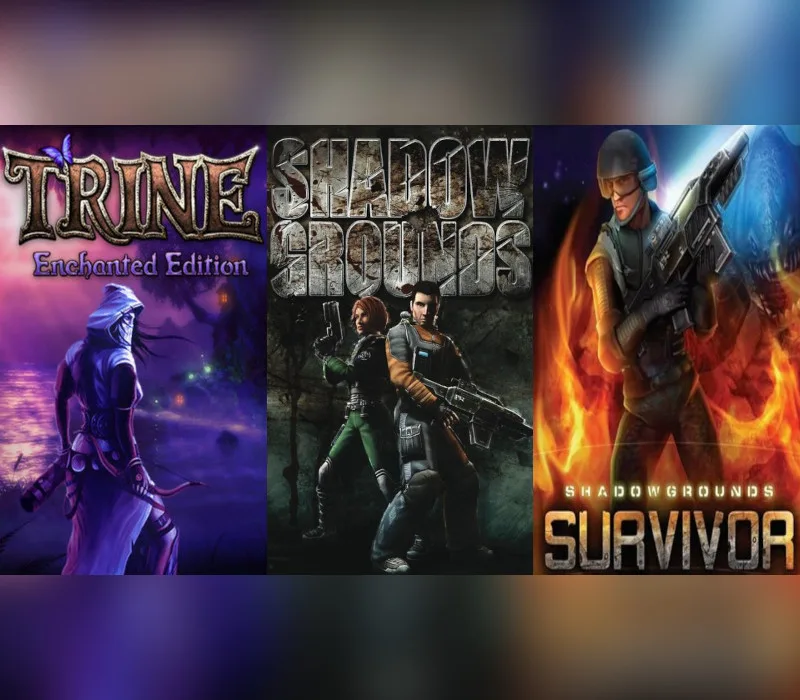 Trine Enchanted Edition + Shadowgrounds + Shadowgrounds Survivor PC Steam Gift