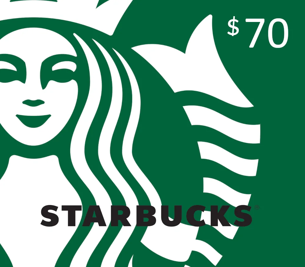 Starbucks $70 Gift Card US