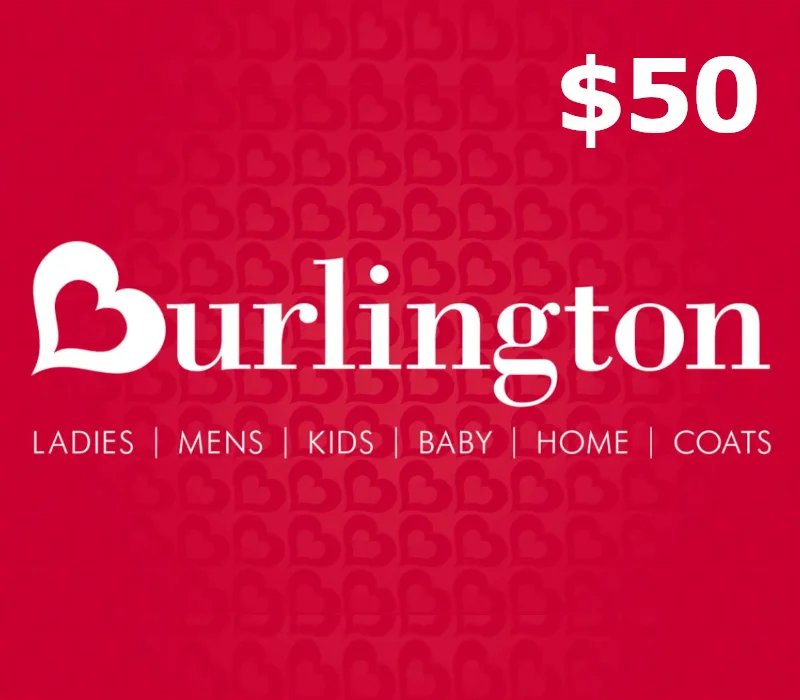 Burlington $50 Gift Card US