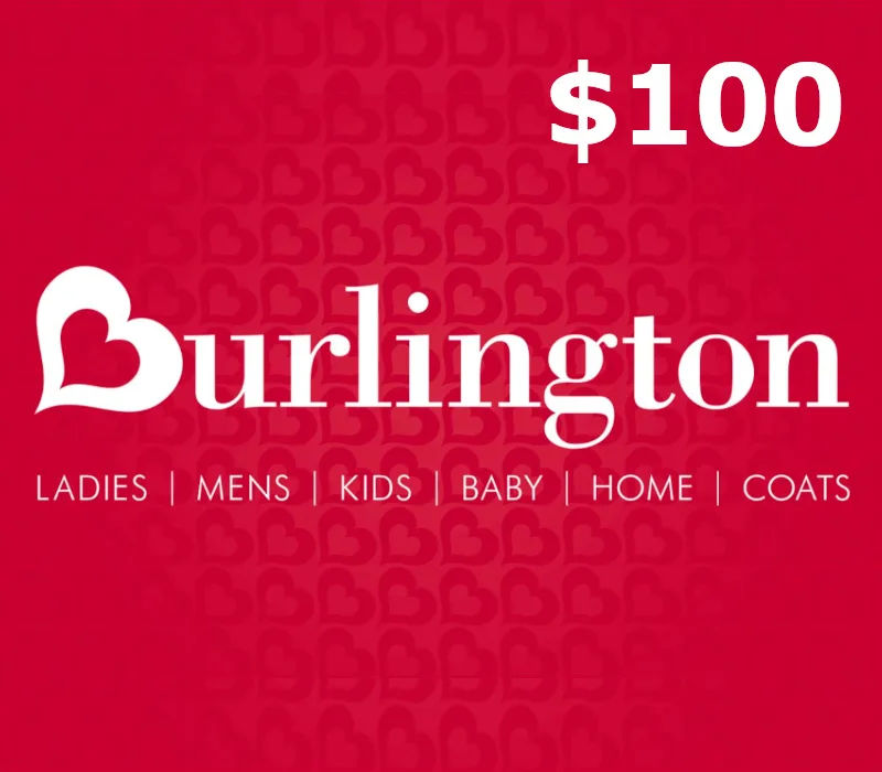 Burlington $100 Gift Card US