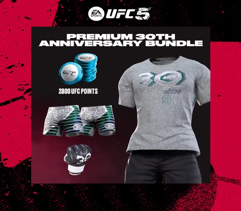 UFC 5 - Premium 30th Anniversary Bundle DLC AR Xbox Series X|S CD Key