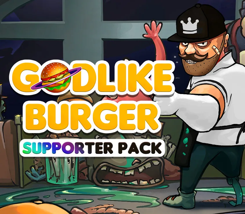 Godlike Burger - Supporter Pack DLC Steam CD Key