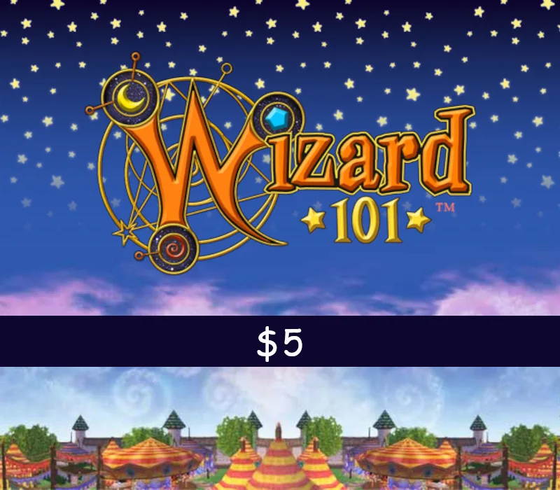 Wizard101 USD 5 Gift Card US