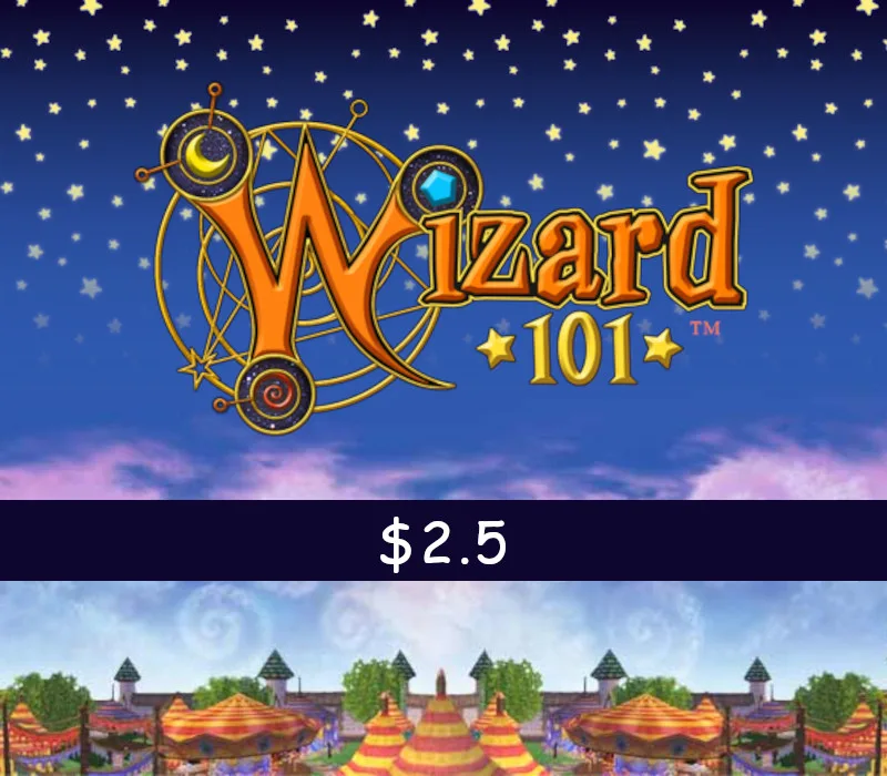 Wizard101 USD 2.5 Gift Card US