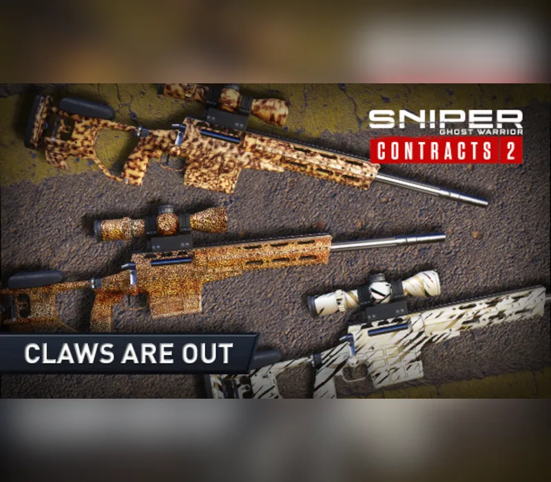 Sniper Ghost Warrior Contracts 2 - Claws are Out Skin Pack DLC Steam CD Key