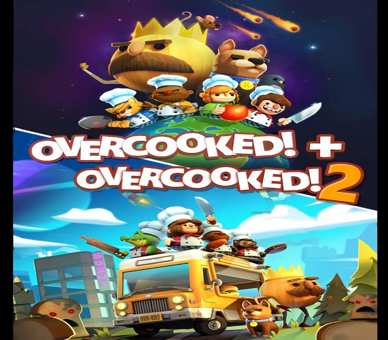 Overcooked! + Overcooked! 2 TR XBOX One / Xbox Series X|S CD Key