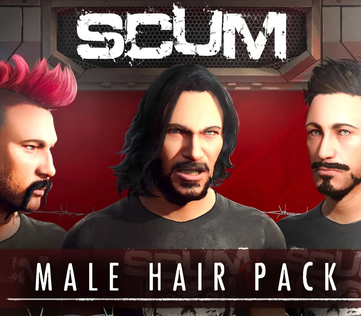 SCUM - Male Hair Pack DLC PC Steam CD Key