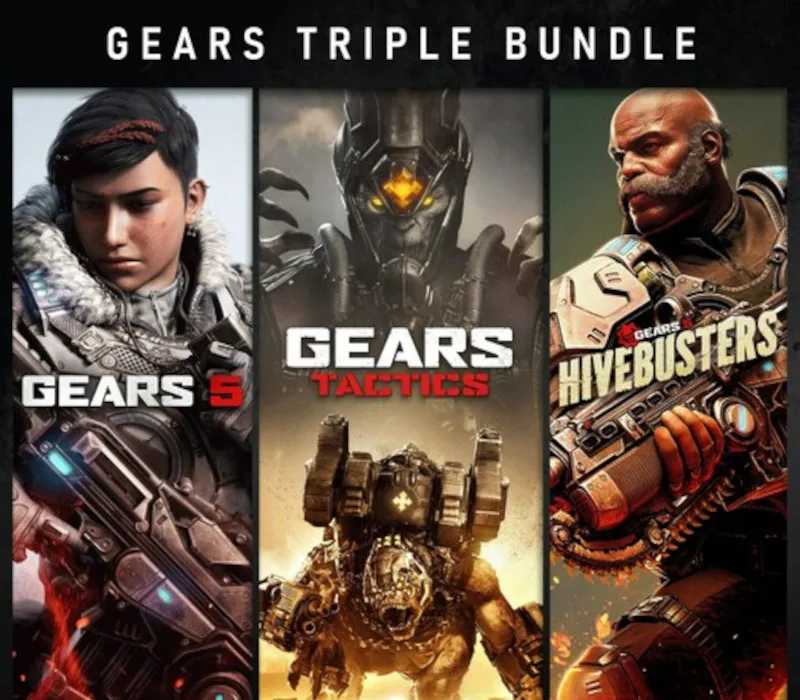 Gears Triple Bundle NG XBOX One / Xbox Series X|S / Windows 10 CD Key