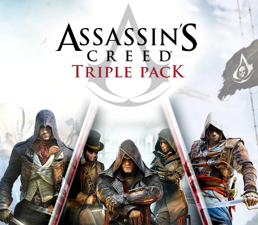 Assassin's Creed Triple Pack EU XBOX One / Xbox Series X|S CD Key