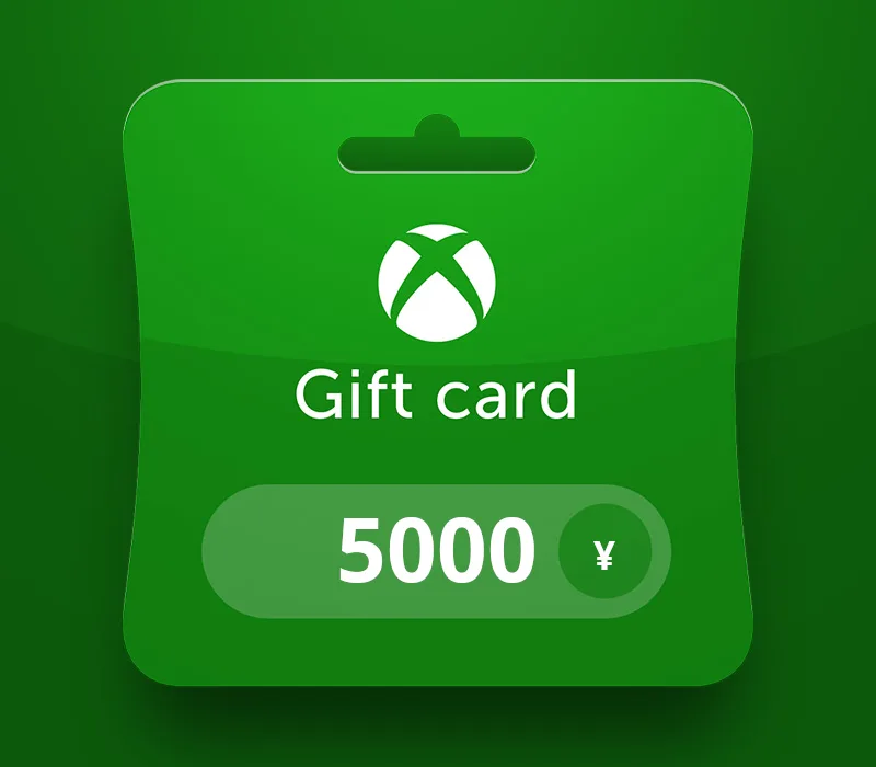 XBOX Live JPY 5000 Prepaid Card JP