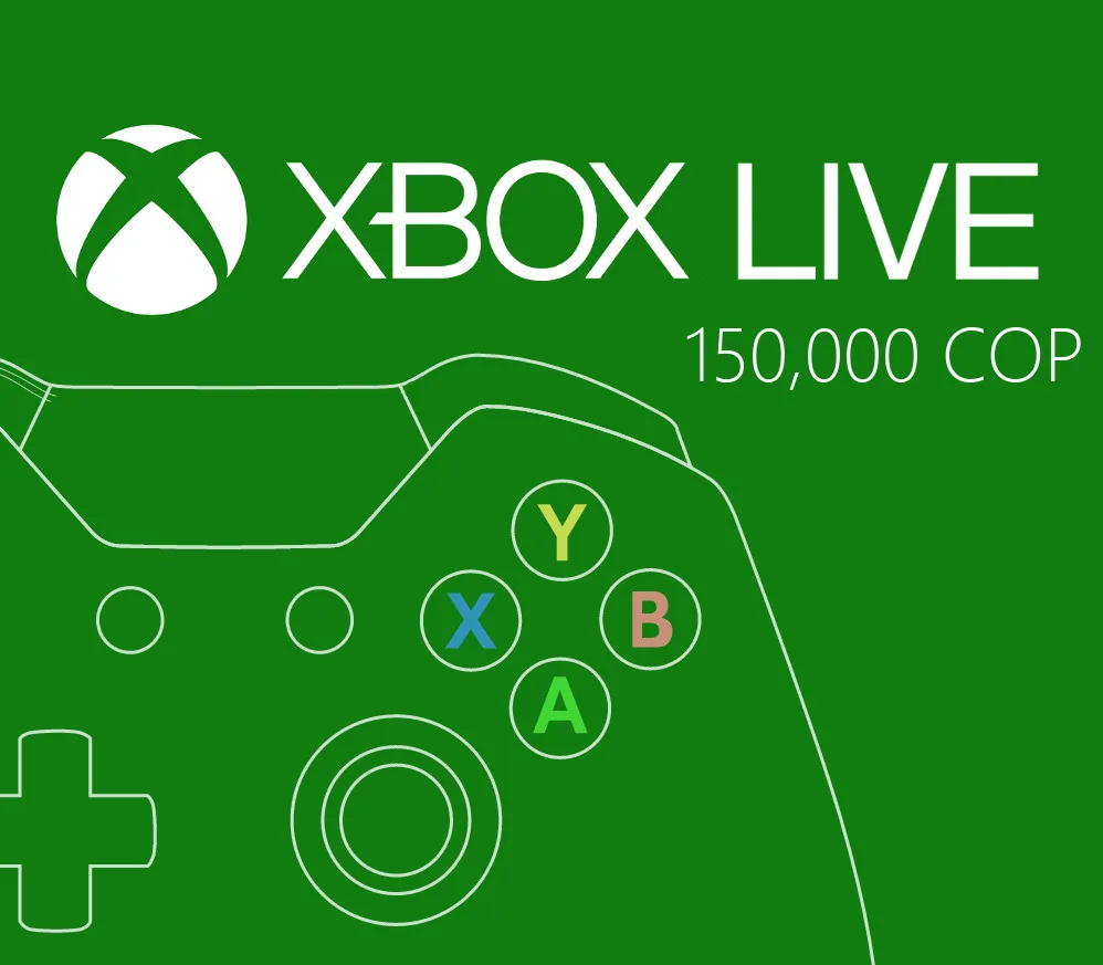 XBOX Live COP 150000 Prepaid Card CO